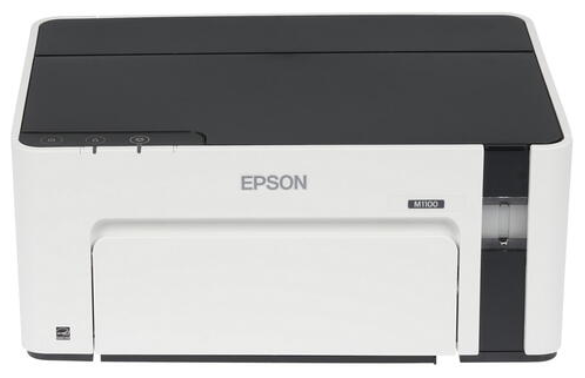 Принтер струйный Epson M1100, ч/б, A4, серый/черный