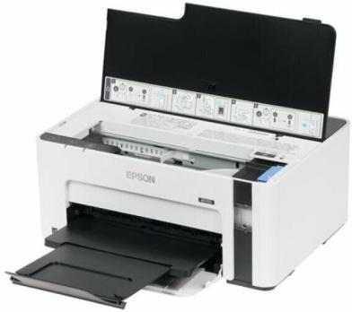 Принтер струйный Epson M1100, ч/б, A4, серый/черный