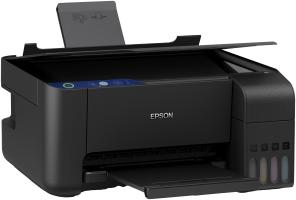 МФУ струйное Epson L3101, цветн, A4, черный