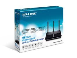 TP-Link Archer VR900 AC1900 Wi-Fi роутер с VDSL/ADSL модемом
