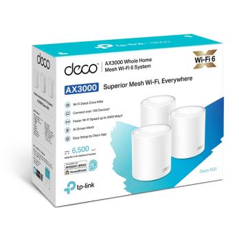 Mesh Wi-Fi Deco X50 (3-pack) AX3000