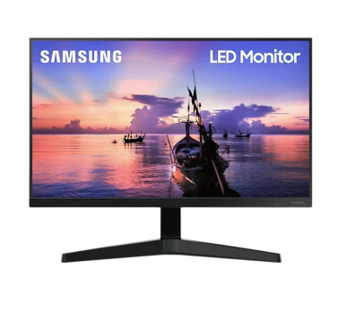 Monitor Samsung - 24" LF24T350FHIXCI,  IPS, 75Hz, 5mc, FHD (1920x1080),  HDMI, DVI, Black