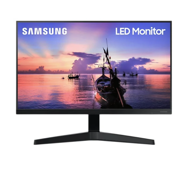 Монитор Samsung - 24" LF24T450FQIXCI, IPS, 75Hz, 5mc, HAS Stand,  FHD (1920x1080), HDMI, DP, Black