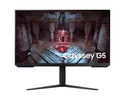 Samsung - 32" LS32CG510EMXUE Odyssey G5 Gaming Monitor, VA, 165Hz, 1mc, QHD (2560x1440), HDMI, Black