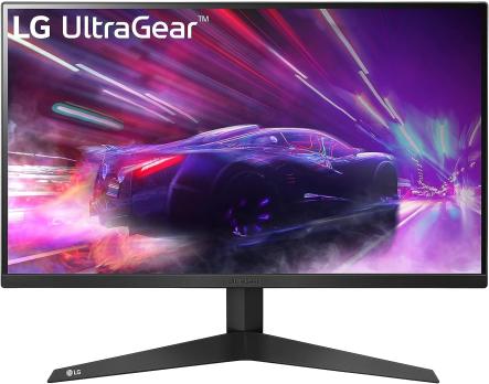 LG - 24" 24GQ50F-B Gaming Monitor, IPS, 1mc, 165Hz, FHD (1920×1080), HDMI+Display Port, AMD FreeSync™