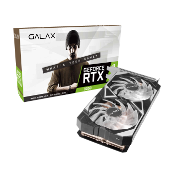 Galax - 8GB GeForce RTX3050 128Bit GDDR6 (G-PG190B-35NSL8MD6YEX-GALG)