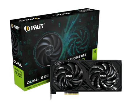 Palit - 8GB GeForce RTX4060 DUAL OC GDDR6X 128bit 3-DP HDMI