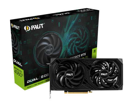 Palit - 8GB GeForce RTX4060Ti DUAL GDDR6X 128bit 3-DP HDMI