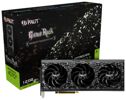 Palit - 12GB GeForce RTX4070Ti JETSTREAM GDDR6X 192bit 3-DP HDMI