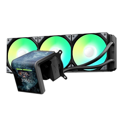 Водяной кулер TRYX PANORAMA 360mm AIO Liquid Cooler Black