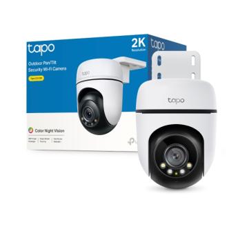 Уличная поворотно-наклонная Wi-Fi камера видеонаблюдения Tip-Link Tapo C510W 3MP 2K
