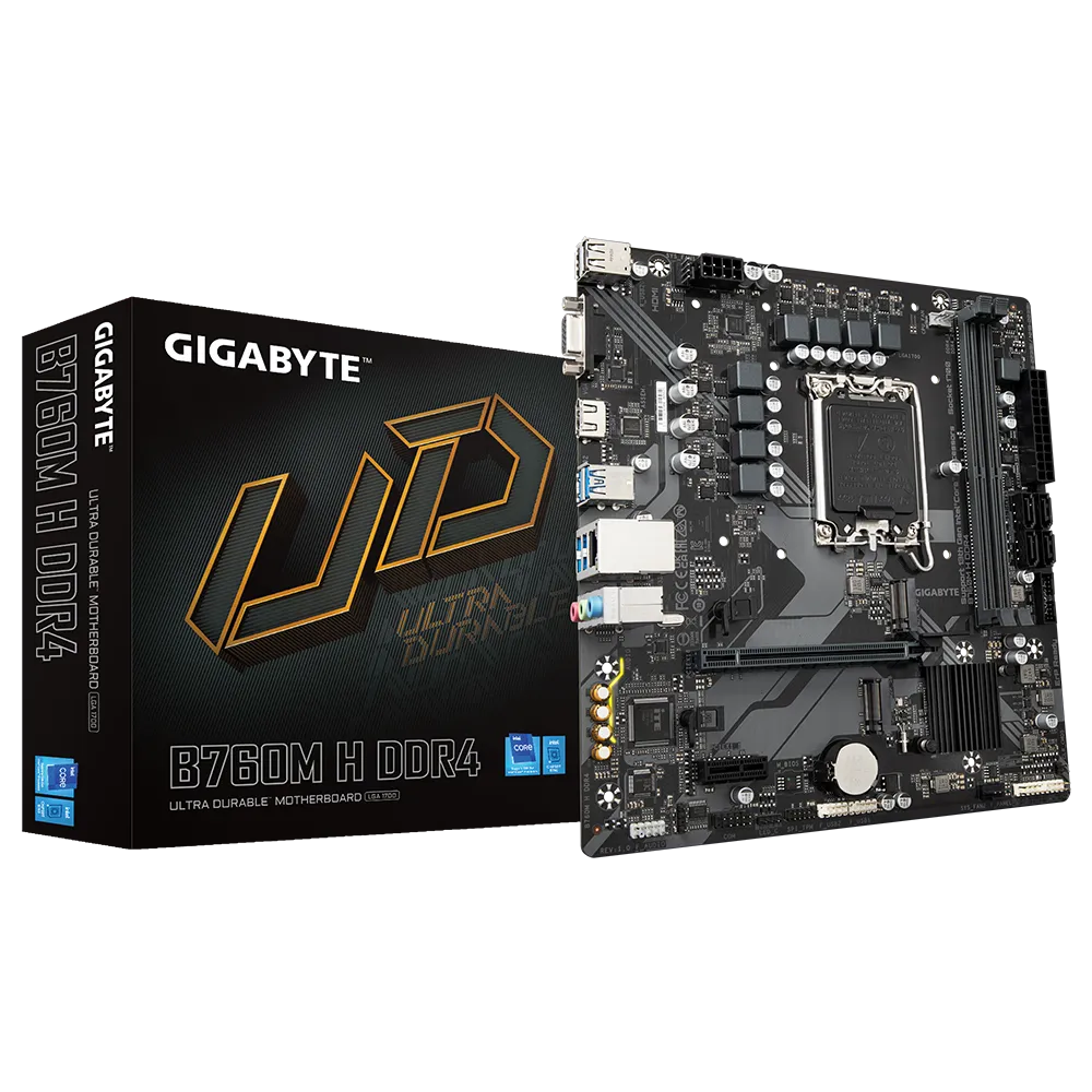 Gigabyte B760M H DDR4 LGA1700