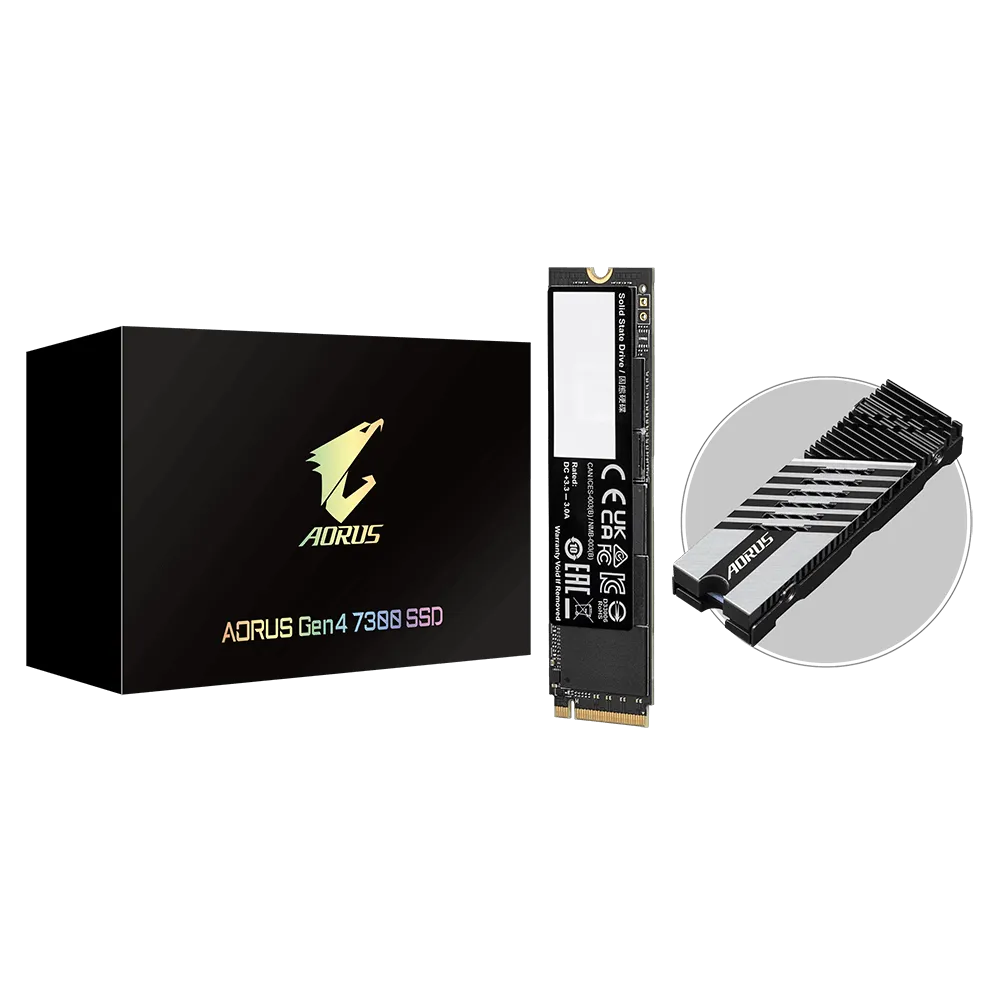 SSD M2 Gigabyte 1000GB AORUS Gen4 7300 (AG4731TB)