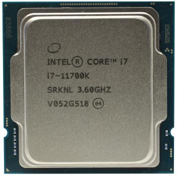Intel-Core i7 - 11700K, 3.6 GHz, 16MB, oem, LGA1200, Rocket Lake