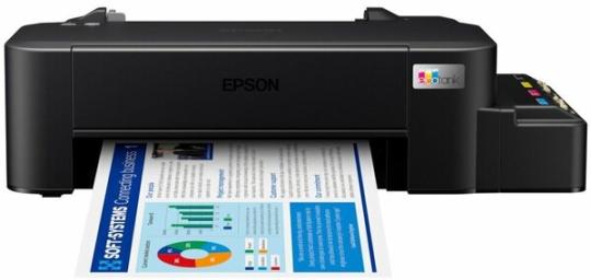 Epson L121 (A4, струйный, 9 стр/мин, 720 dpi, 4 краски, USB2.0)