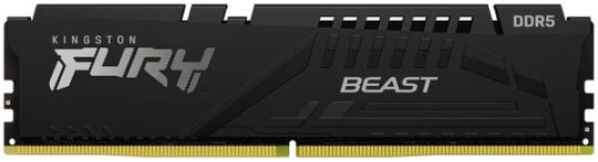 Kingston 16GB DDR5 5600Mhz FURY Beast Black RGB  (KF556C40BBA-16)
