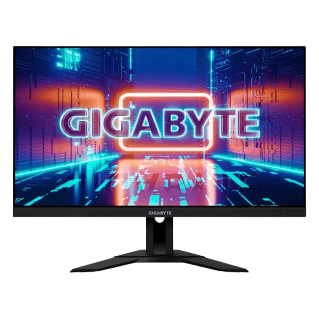 Gigabyte - 28" M28U-EK KVM Gaming Monitor, IPS, 144hz, 1mc, UHD (3440 х 1440), HDMI, DisplayPort, Type C, USB, Black