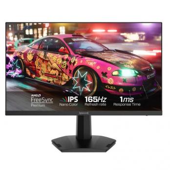 Redragon 24" AZUR GM24X5IPS Gaming Monitor, IPS, 1mc, 165Hz, FHD (1920x1080), HDMI+DP, Black