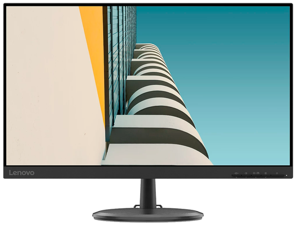 Lenovo - 24" C24-25 Monitor, VA, 4mc, 75Hz, FHD (1920x1080), VGA+HDMI (66B0KAC1EU) Black