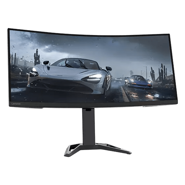 Lenovo - 34" G34w-30 Gaming Monitor, VA, 165Hz, 0,5mc, WQHD (3440x1440), HDMI, Display Port (66F1GAC1EU)