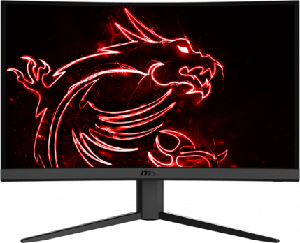 MSI - 24" Optix G24С4 Curved Gaming Monitor, VA, 1mc, 144hz, FHD (1920x1080), HDMI+DP, Black (распродажа)