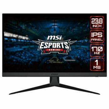 MSI - 24" G2422C Gaming Monitor, IPS, 1mc, 170hz, FHD (1920x1080), HDMI+DP, Black