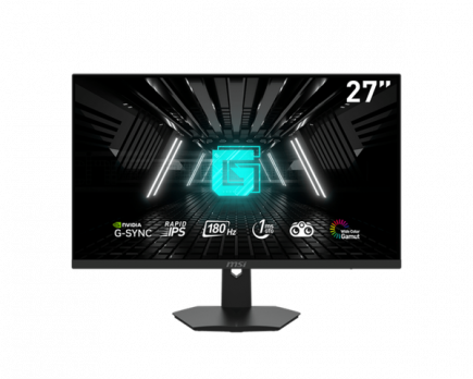 MSI - 27" G274F Gaming Monitor, IPS, 1mc, 180hz, FHD (1920x1080), HDMI+DP, Black