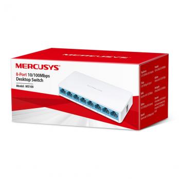 MS108 8-Port 10/100Mbps Desktop Switch