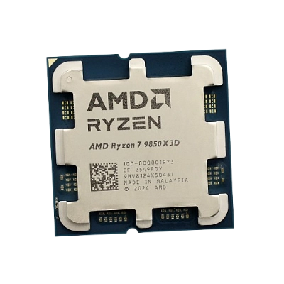 AMD Ryzen™ 7 Granite Ridge 9850X3D - 4.7 Ghz, 8 cores/16 threads, GPU, AM5 OEM