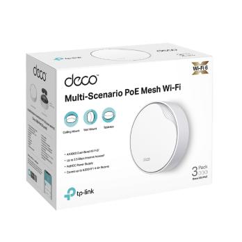 Deco X50-PoE 3Pack AX3000 Whole Home Mesh WiFi 6 TP-Link