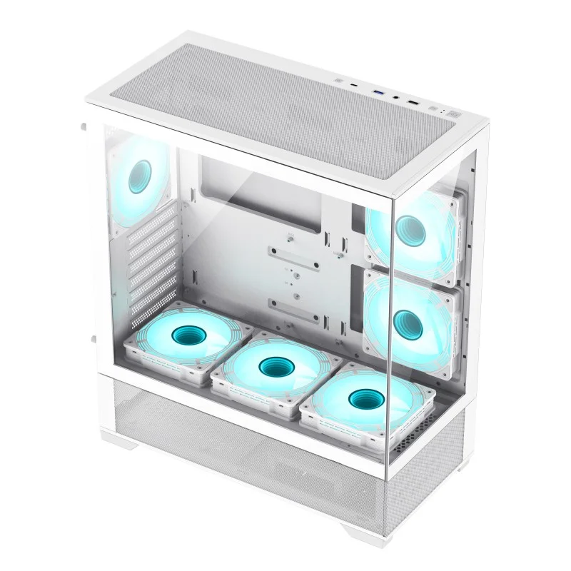 Компьютерный корпус GameMax Vista AB Mid-Tower ATX – белый