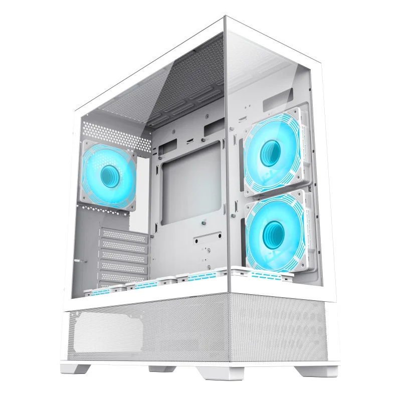 Компьютерный корпус GameMax Vista AB Mid-Tower ATX – белый