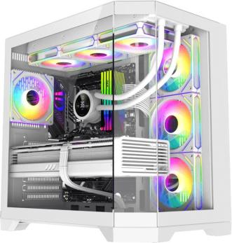 Компьютерный корпус Gamemax Hype-A WH White