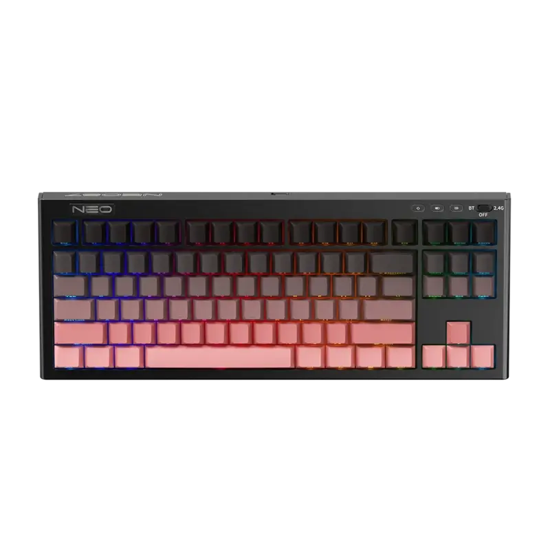 Беспроводная клавиатура 1ST Player NEO87 Rose Nebula Three Connecting