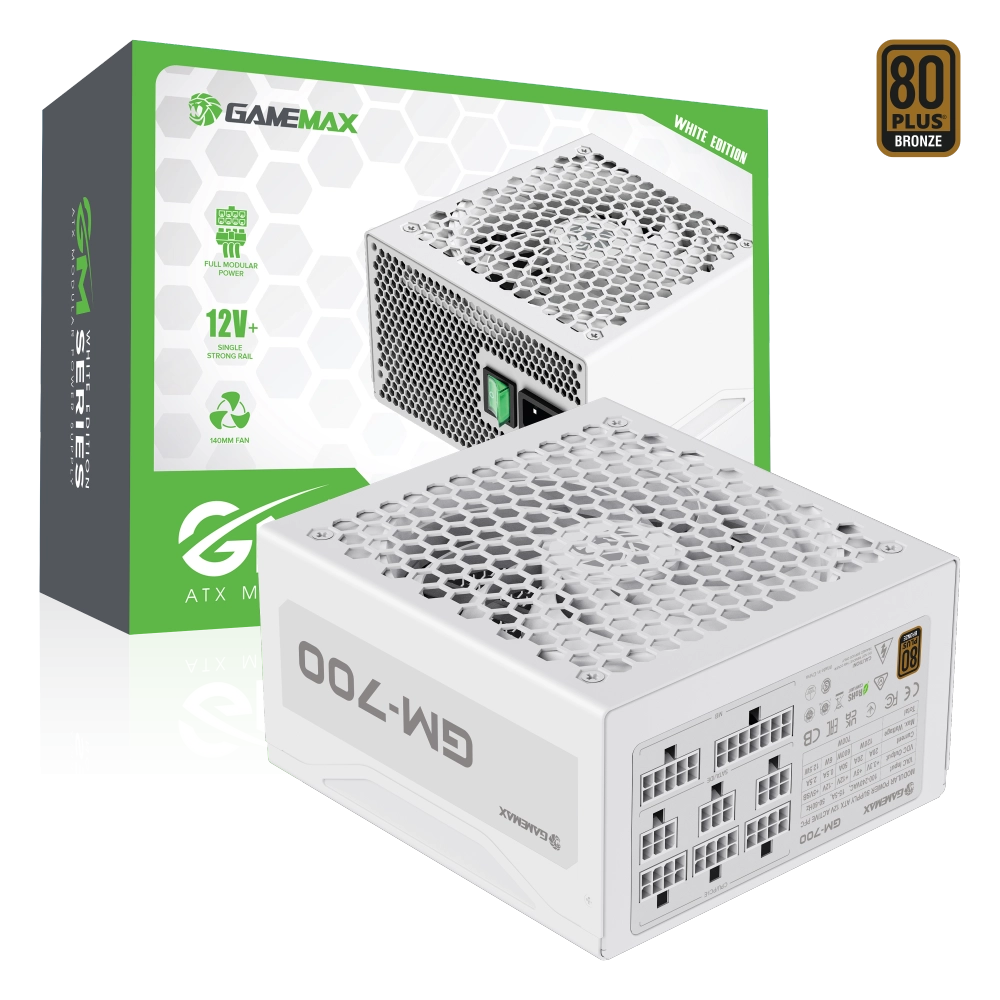 Блок питания Gamemax GM-700, белый