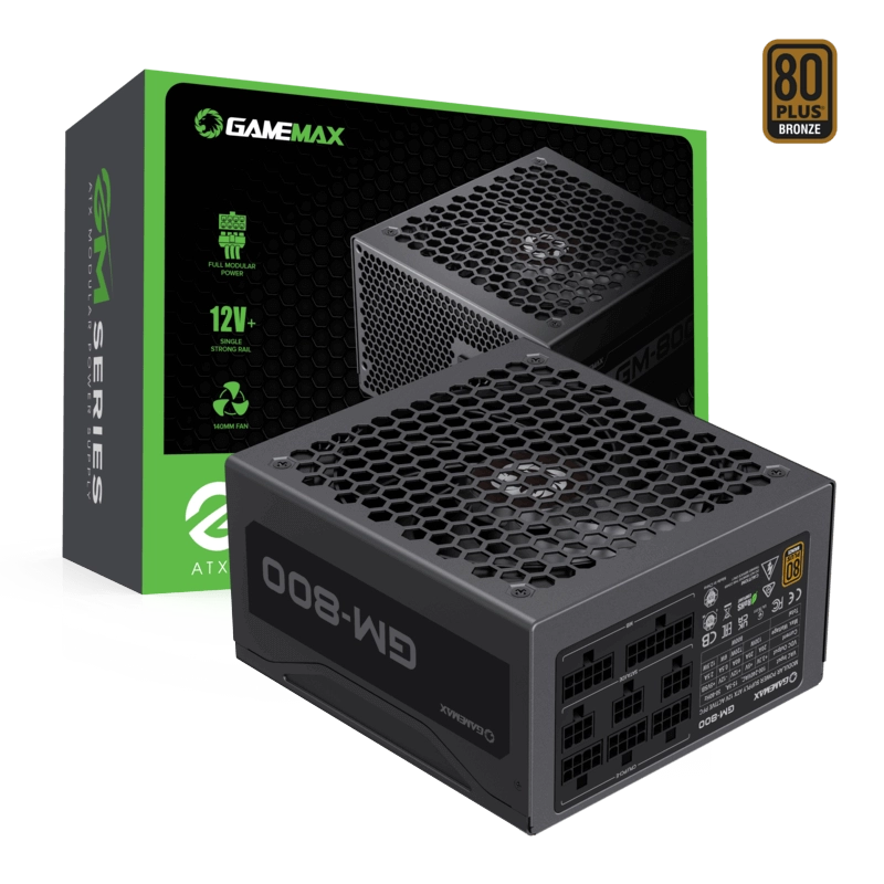 Блок питания Gamemax GM-800, черный