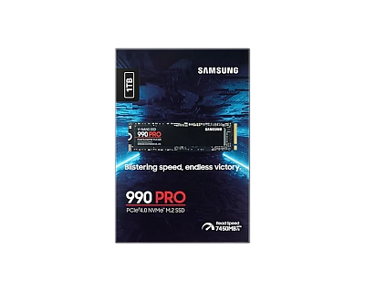 Samsung SSD 1TB 990 PRO PCIe 4.0 NVMe M.2 SSD